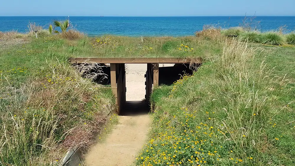 S Bajada playa la grajuela la siesta de la gaviota